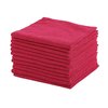 Dri By Tricol Clean Multi-Purpose Cloth, Red, 300 GSM, 16 x 16 in, 12 PK IB-LQZD-TUFI